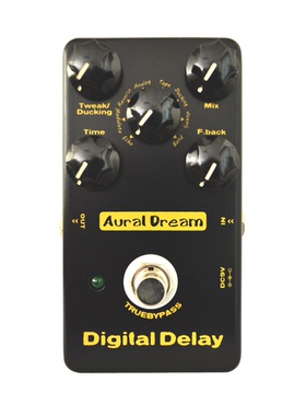 Aural Dream延时吉他效果器有8种效果磁带扫描乐团调制回声延时