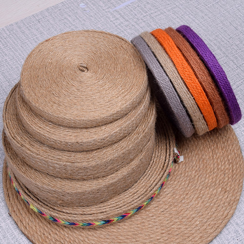 扁宽麻绳复古装饰缠瓶子猫爬架楼