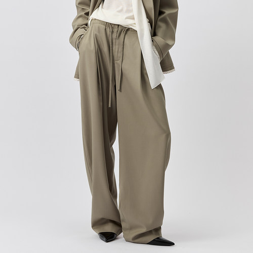 PHISM【26年秋冬新品上市】西服裤女款宽松版型西服长裤西裤