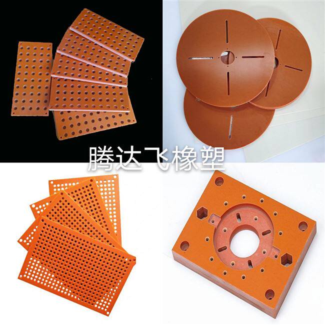 新黑定电木板耐高温绝缘板胶木板电工板色制1M切雕刻加工零-80mm