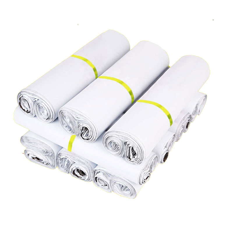 全新料白色快递袋子包邮28*42打包袋38*52加厚定做防水袋包邮