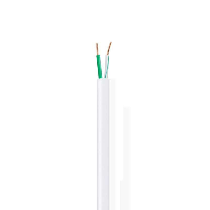 极速讯道2芯纯铜电话二芯HYV2X0.5两芯座机电话线P100 200米铜芯