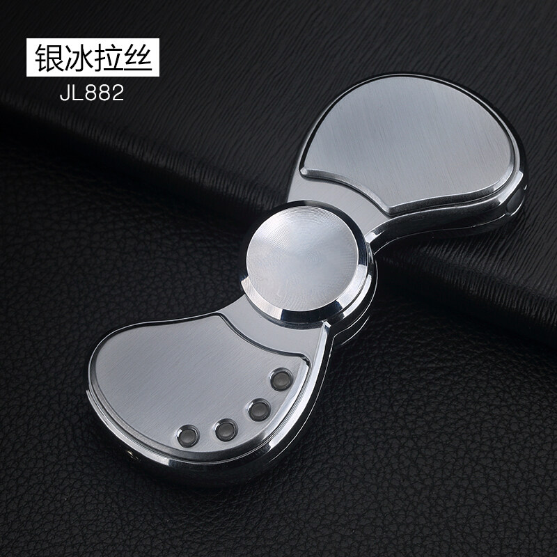 新品陀螺打火机带旋灯手指陀螺手转c指间8螺高速手指螺彩陀82 礼