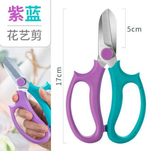园艺花艺剪刀宽头家用花剪花道剪花枝树枝修花修枝工具i.
