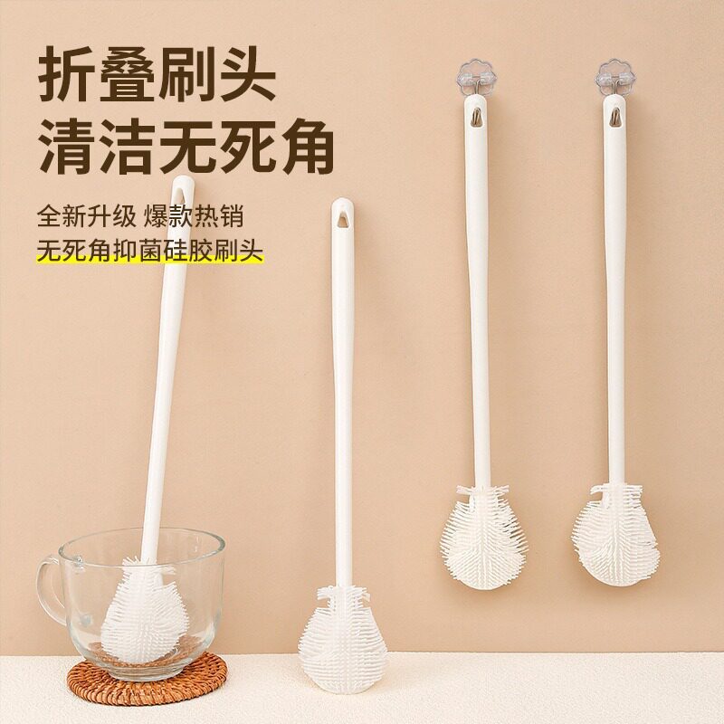 杯子刷矽胶食品级保温杯奶瓶清洁刷加长柄水杯刷榨汁机洗杯子