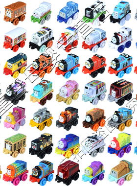 费雪迷你托马斯小火车头手动口袋款男孩玩具盲包随机FCC92 75周年