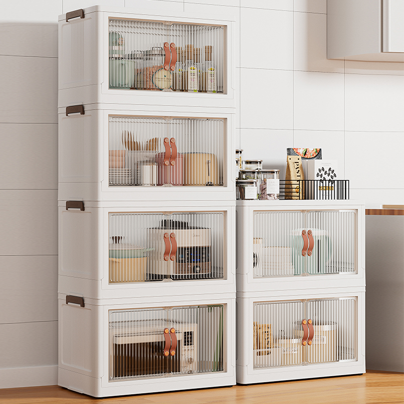 厨房多层置物架折叠柜防蟑螂