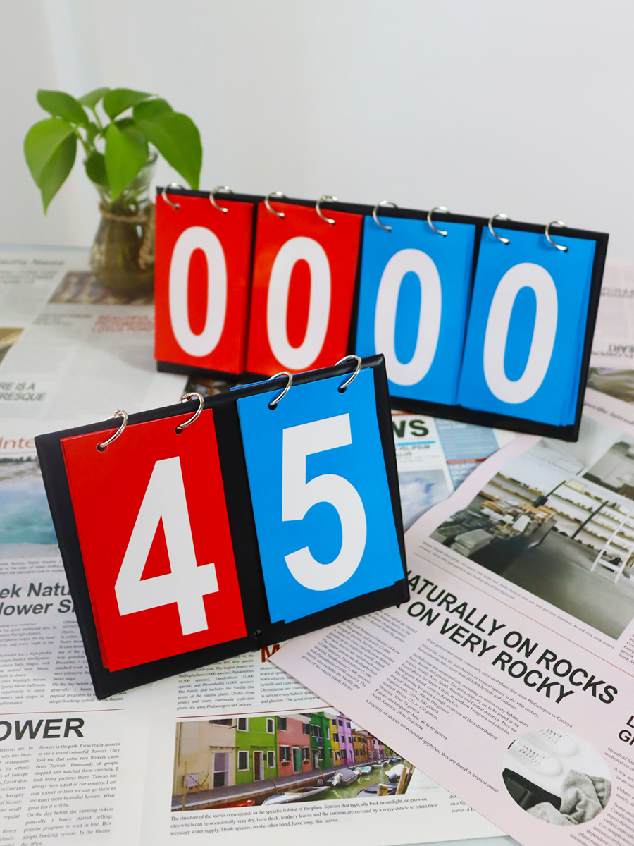 比赛记分牌翻页计数篮球台球足球