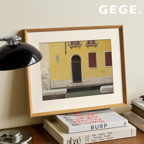 GEGE法式中古抽象植物装饰画