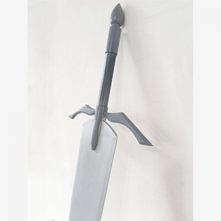 剑大 c短视台活目演出本演摄木道具双手剑os频舞动节剧表拍质武器