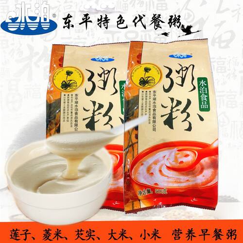 水泊粥粉500g*1袋早餐速食营养