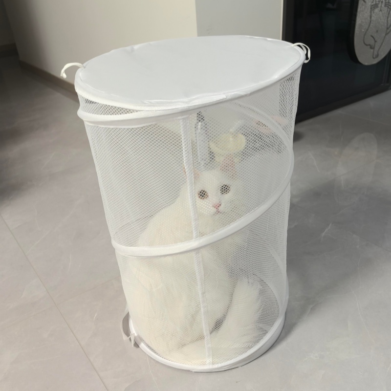 猫咪烘干袋可折叠不占空防抓伤防咬神器宠物洗澡烘干箱小型犬幼猫