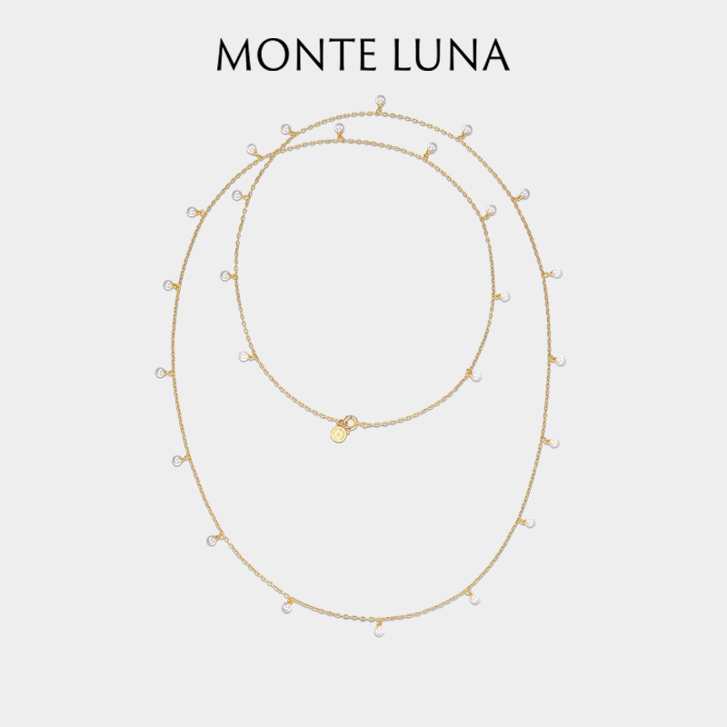 MonteLuna超长小米珠项链