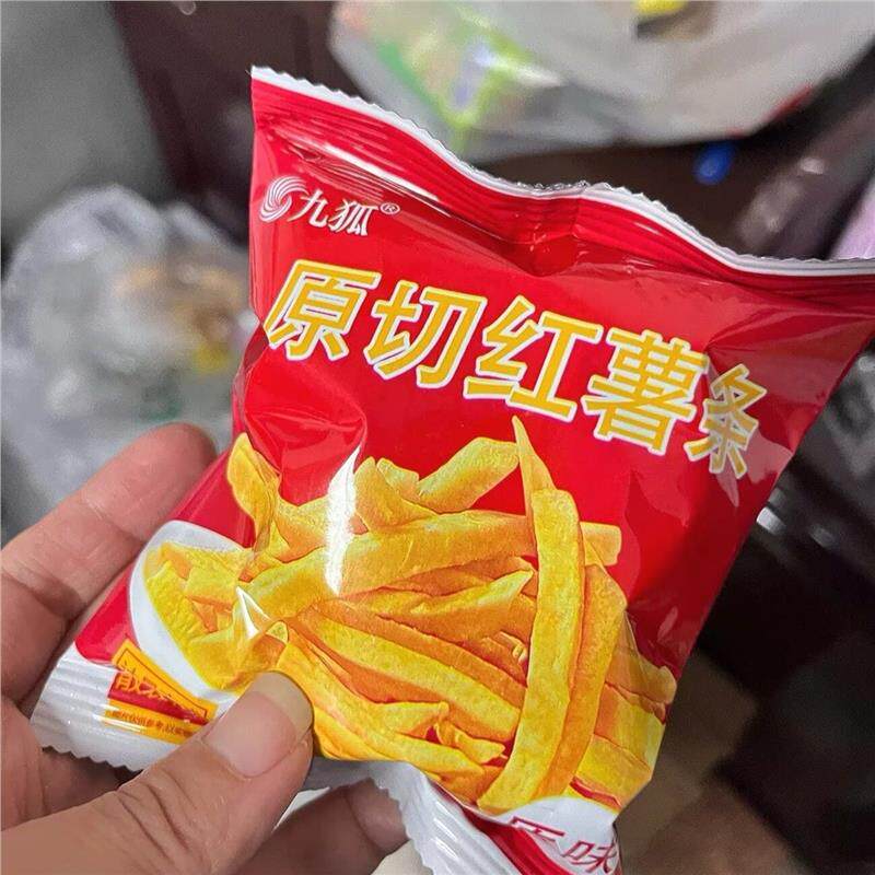 九狐红薯干脆条原切薯条原味香脆地瓜干油炸红薯干解馋小包装