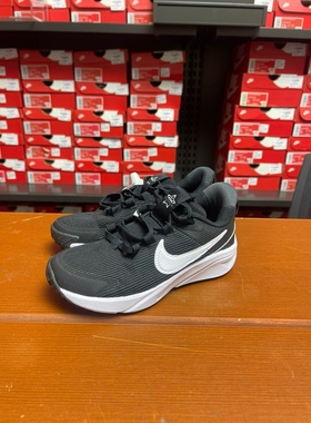 NIKE star runner耐克儿童中童春秋款一脚蹬软底运动鞋童鞋DX7614
