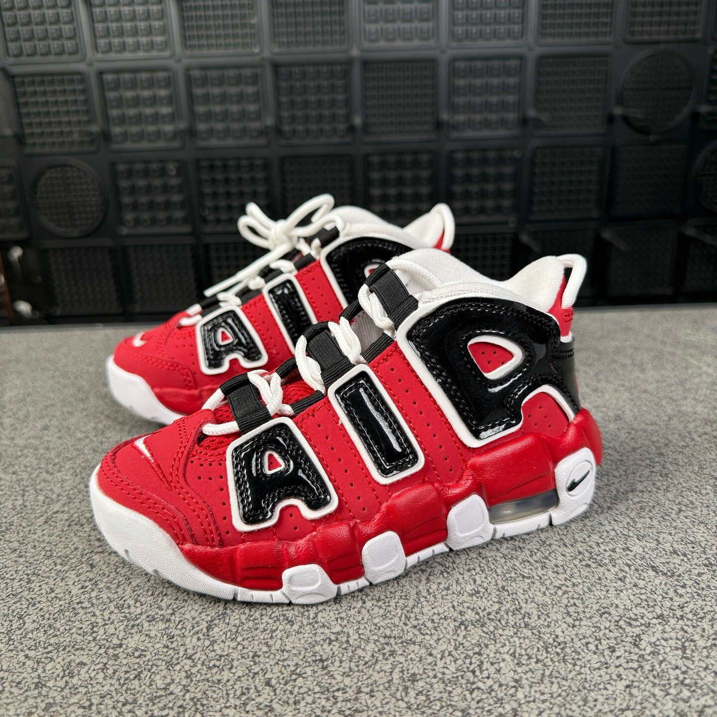 NIKE UPTEMPO耐克正品儿童中童皮蓬秋冬大air童鞋篮球鞋 DB2874