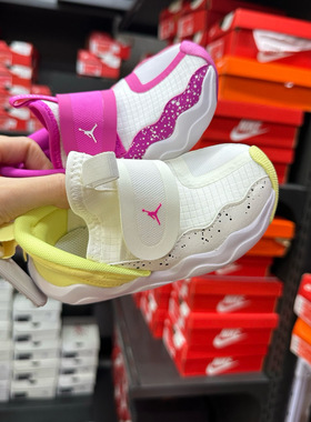 Jordan乔丹AJ正品儿童小童中童春夏小鲨鱼软底运动鞋童鞋 DQ9294