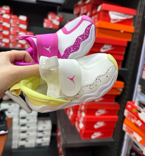 Jordan乔丹AJ正品儿童小童中童春夏小鲨鱼软底运动鞋童鞋 DQ9294