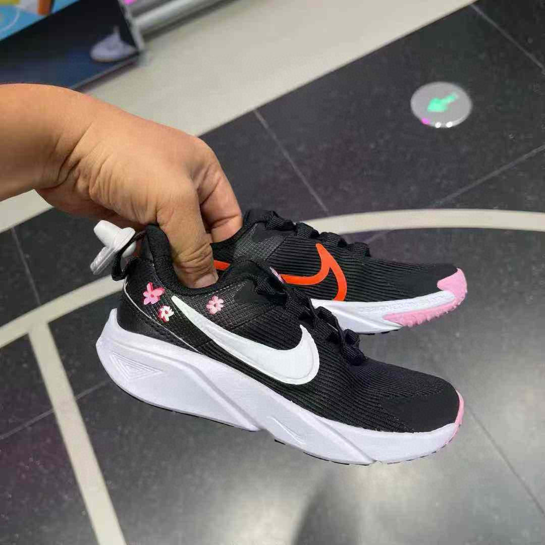 Nike star耐克正品儿童中童春秋季魔术贴休闲运动鞋童鞋 fj8079