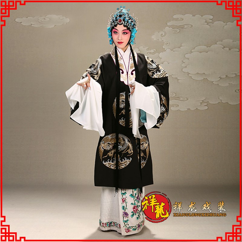 速发太龙戏装全金团凤曲披 戏凤服装舞台演出古装二进宫服装国祥