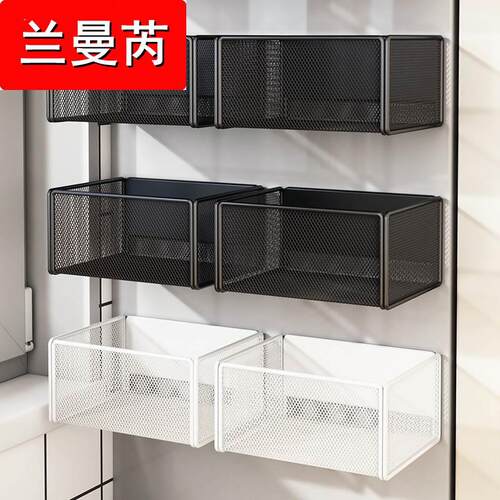 速发冰箱磁磁铁贴吸置物架磁性202年新款挂篮创功能多意收纳盒金
