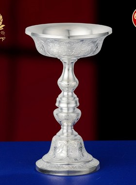 速发S0护法杯供酒杯手工供护本杯法尊高脚护杯供养护法6.5cm