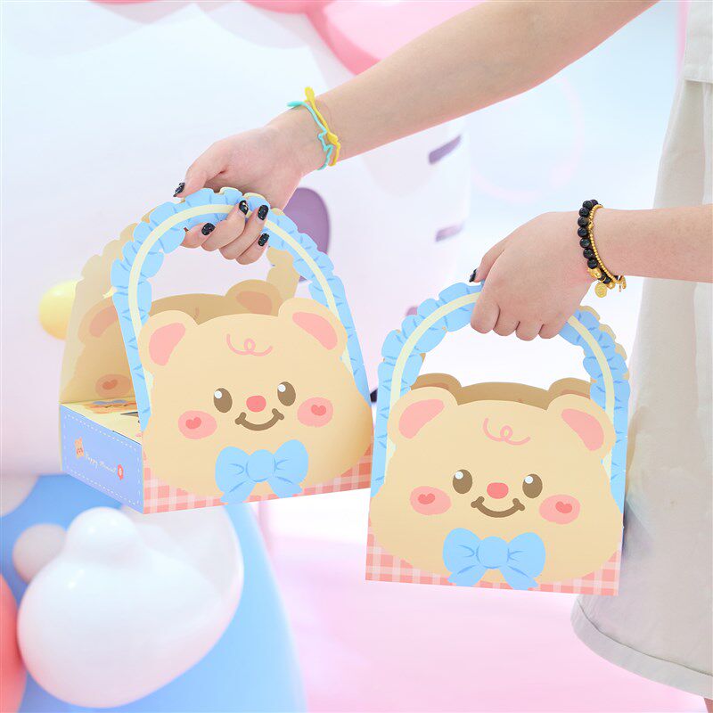 速发2盒24风迷你月饼包装盒子烘焙教口酥凤梨酥0一师节礼盒