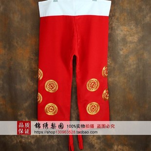 影视裤 戏曲彩京古装 剧武生将军闽剧越剧武加绣花生档 新品 速发热卖
