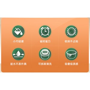 速发家适杰拖用旋桶家把单转双驱拖布桶甩干墩布拖地桶一拖净懒人