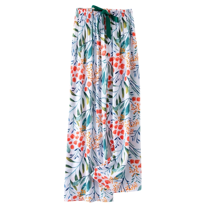 速发人棉棉夏装睡裤造绸裤裤长棉休闲裤居家裤空调月子裤