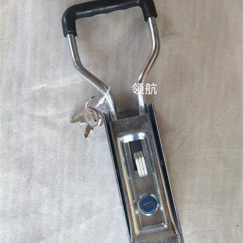 速发集装箱门锁配件通厢车厢冷藏车门锁四分锁盒锁心货开