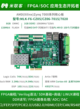 速发K-F6-7015/7070 XILIX FPGA开 板Zyq PCIE 发2000 7010