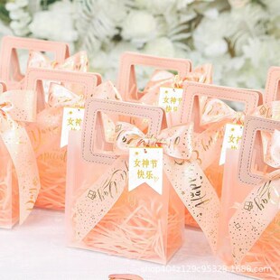 速发三袋神节pvc礼品袋伴手礼袋子礼物塑料八礼盒包装手提袋现货