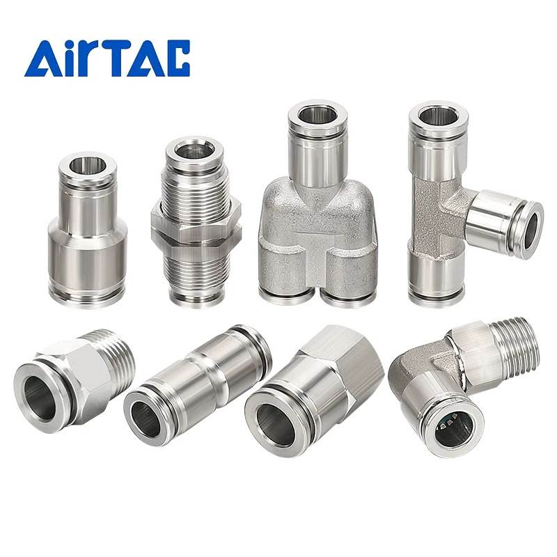 亚德客SUS316全不锈钢接头 X-S6-PC1602 X-S6-PC1603 X-S6-PC1604