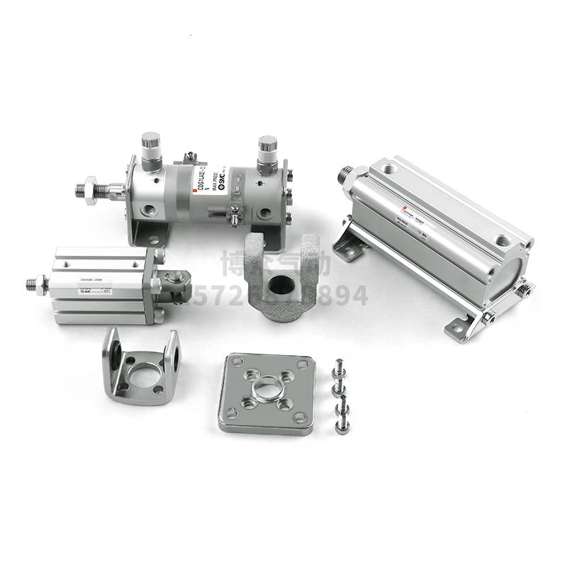 SMC气缸Y型I单双肘接头I-Y-G012-G02-G03-G04-G05-G08-G10-05M