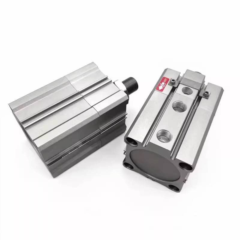 SMC带锁CLQB25薄型CDLQA气缸CDLQB20-32-40-50-63-80DM-100-75F-B