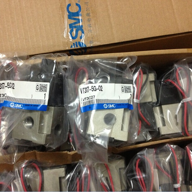 SMC 原装真空电磁阀VT307EK-1/2/3/4/5/6/7G1S-01/02 新款VT307EK