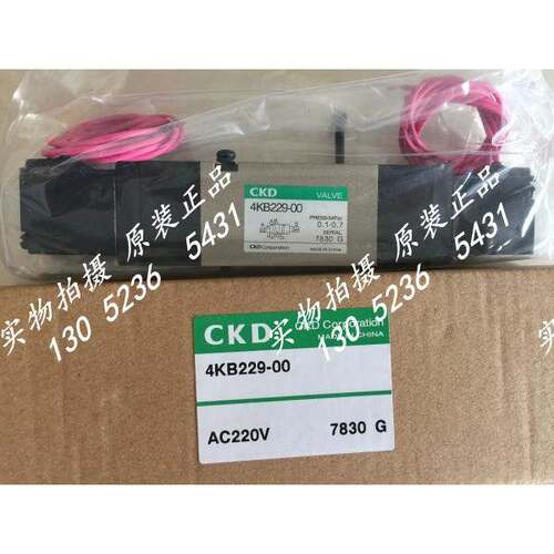 CKD电磁阀4KB229-00-C2-AC220V 4KB229-00-L-DC24V