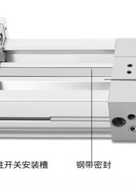 SMC原装无杆气缸MY1M16/20/25/32/-100-200-300-400-500-600A L H