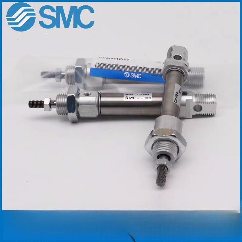 SMC迷你气缸C85N/CD85N8/10/12/16-25/50/75/100/150/200/500-B