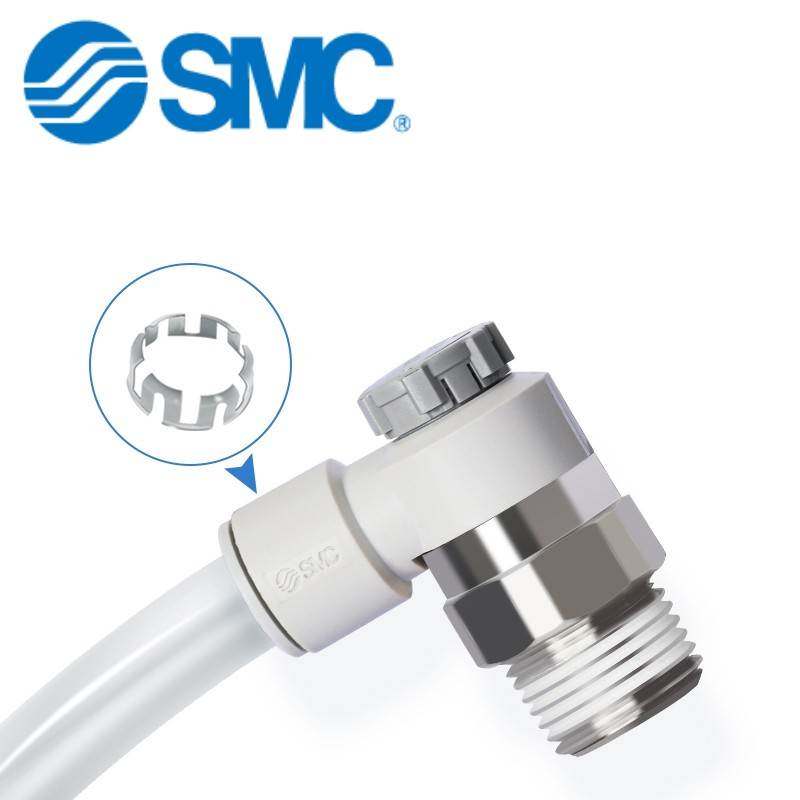 SMC气管接头AS1002FS/AS2002/2052/3002/4002FS-04-04-08-10-12-A