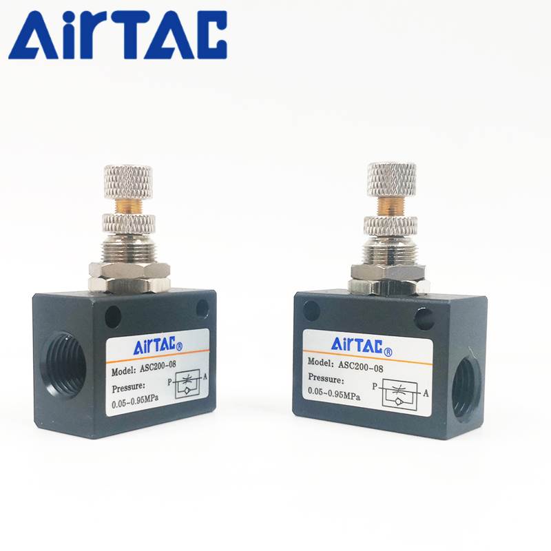 原装亚德客 单向节流阀ASC100-06 ASC200-08 ASC300-10/15 AIRTAC