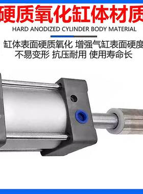 SMC标准气缸-XC8行程可调型MBB/MDBB32/40/50/63/100/125/80-175Z