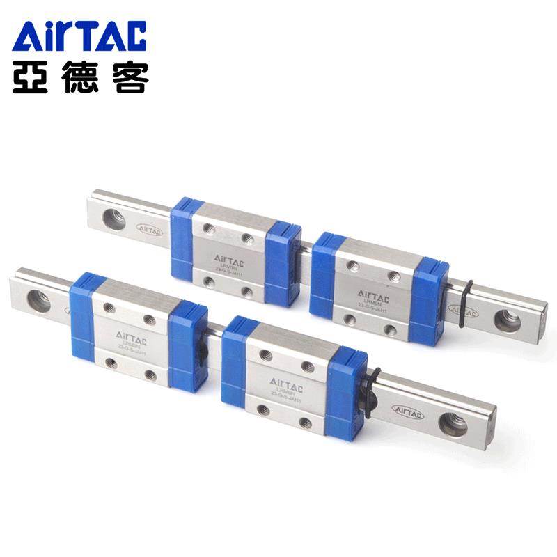 亚德客不锈钢直线导轨微轨微型线性滑轨滑块LRM5/7/9/12/15N轴承