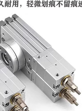 SMC回转摆动气缸MSZA/MSZB10 20 30 50-三位置定位转台式MSZ气缸