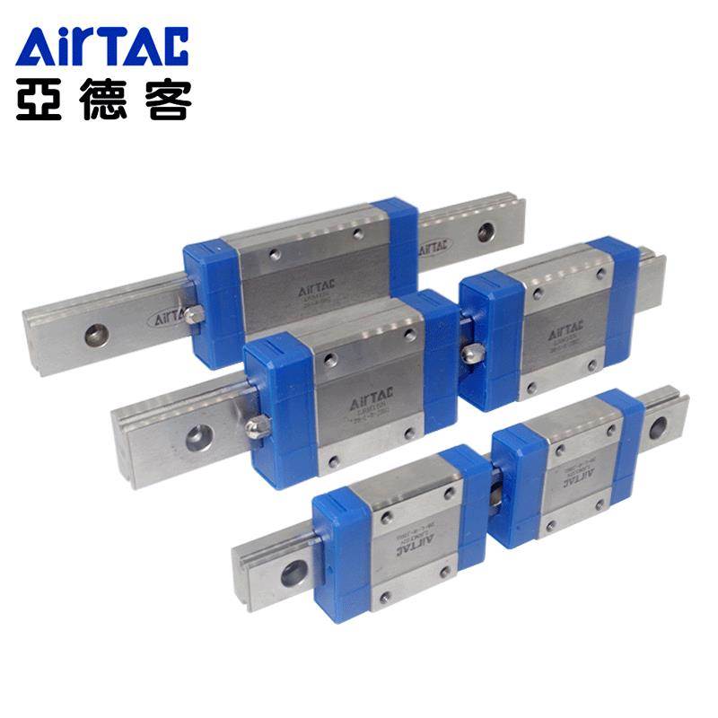 亚德客微型直线导轨LRM7L1X55/85/100/220线性轴承导轨滚柱式滑轨