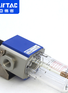 亚德客原装GL200-06气动油雾器GL300-08-10气缸润滑给油器GL40015