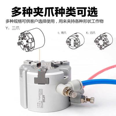 亚德客HFC系列手指气缸HFCI16/HFCX20/HFCY25/HFCY32/HFCY50/63