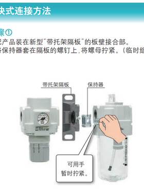SMC原装微雾分离器AFD20/AFD30/AFD40-04-03-02-01D/C/BD/BC-A
