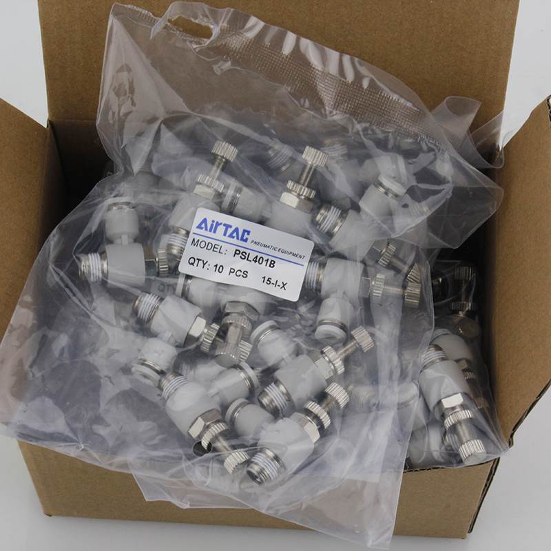 AirTAC亚德客进气调速节流阀PSL4M5B PSL601B PSL802B PSL10304B